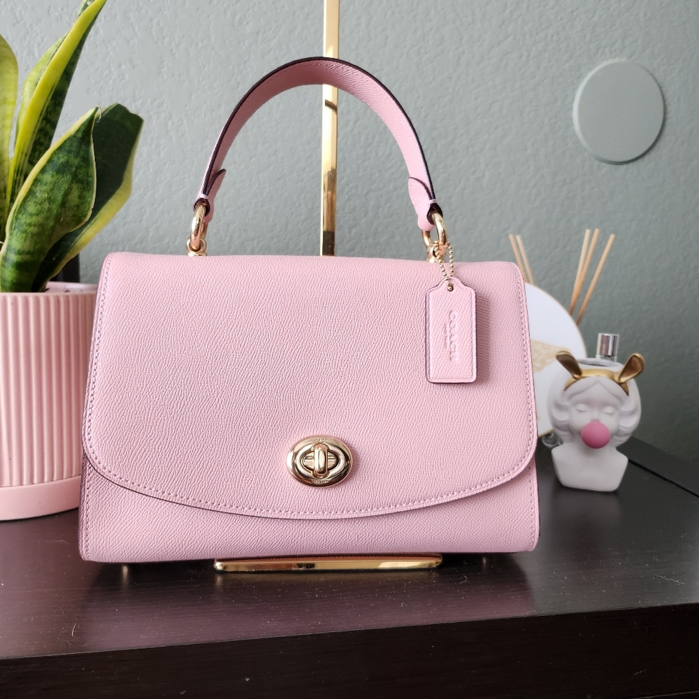 Coach Tilly Top Handle Blossom Pink 🌸